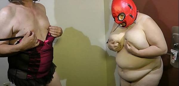  05-Aug-2015 Sissy Seffie and Slut Slave Nipple Torture (SklavinnenSklavinSklaveslave)